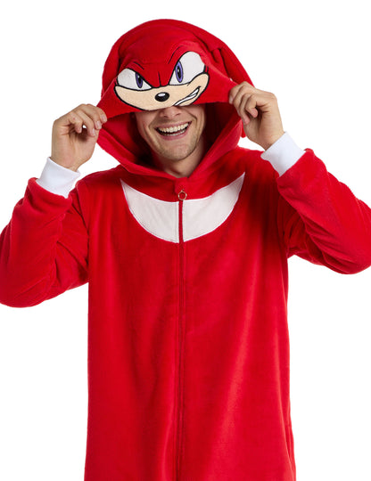 Felnőtt Knuckles Sonic™ jelmezoverál 
