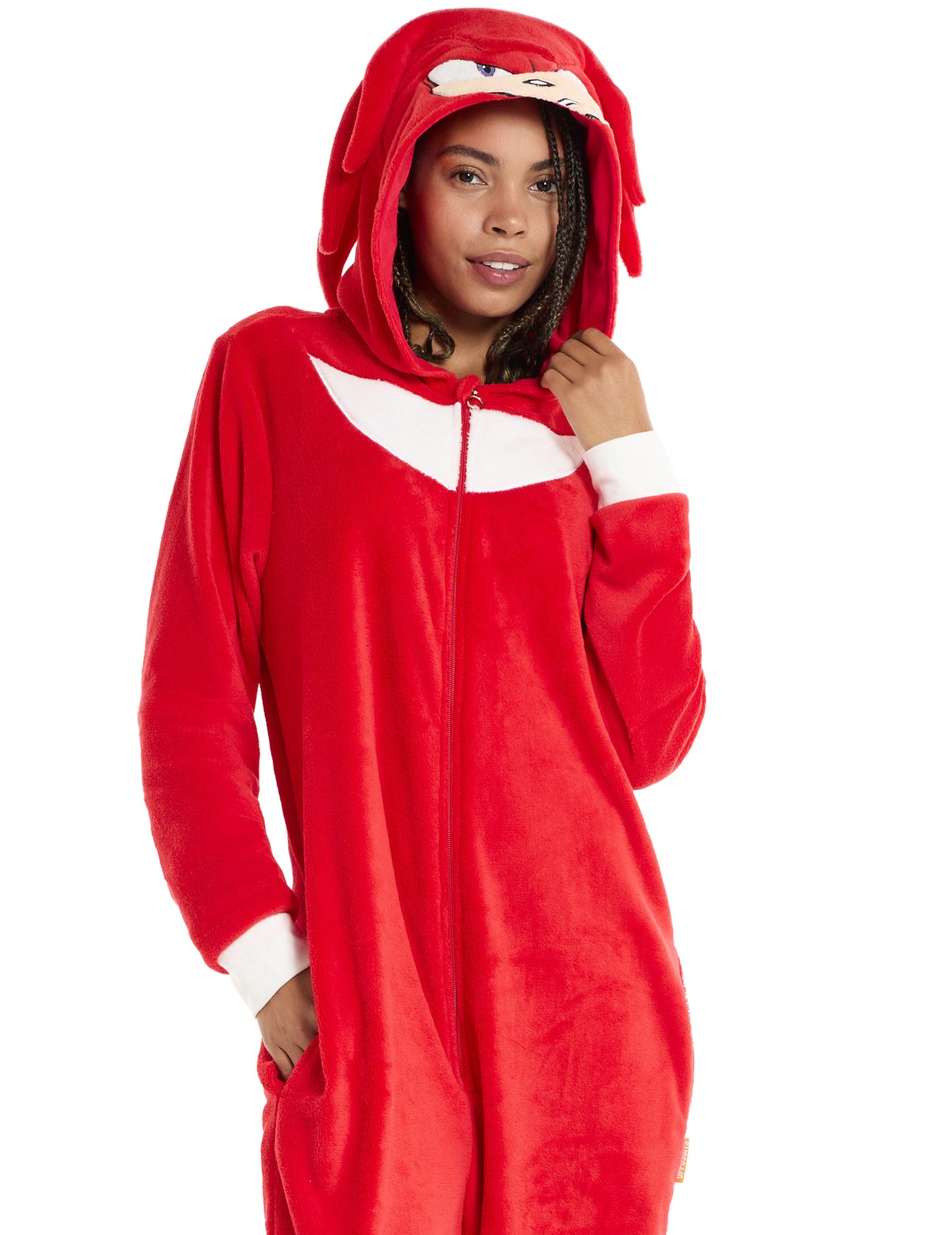 Felnőtt Knuckles Sonic™ jelmezoverál 