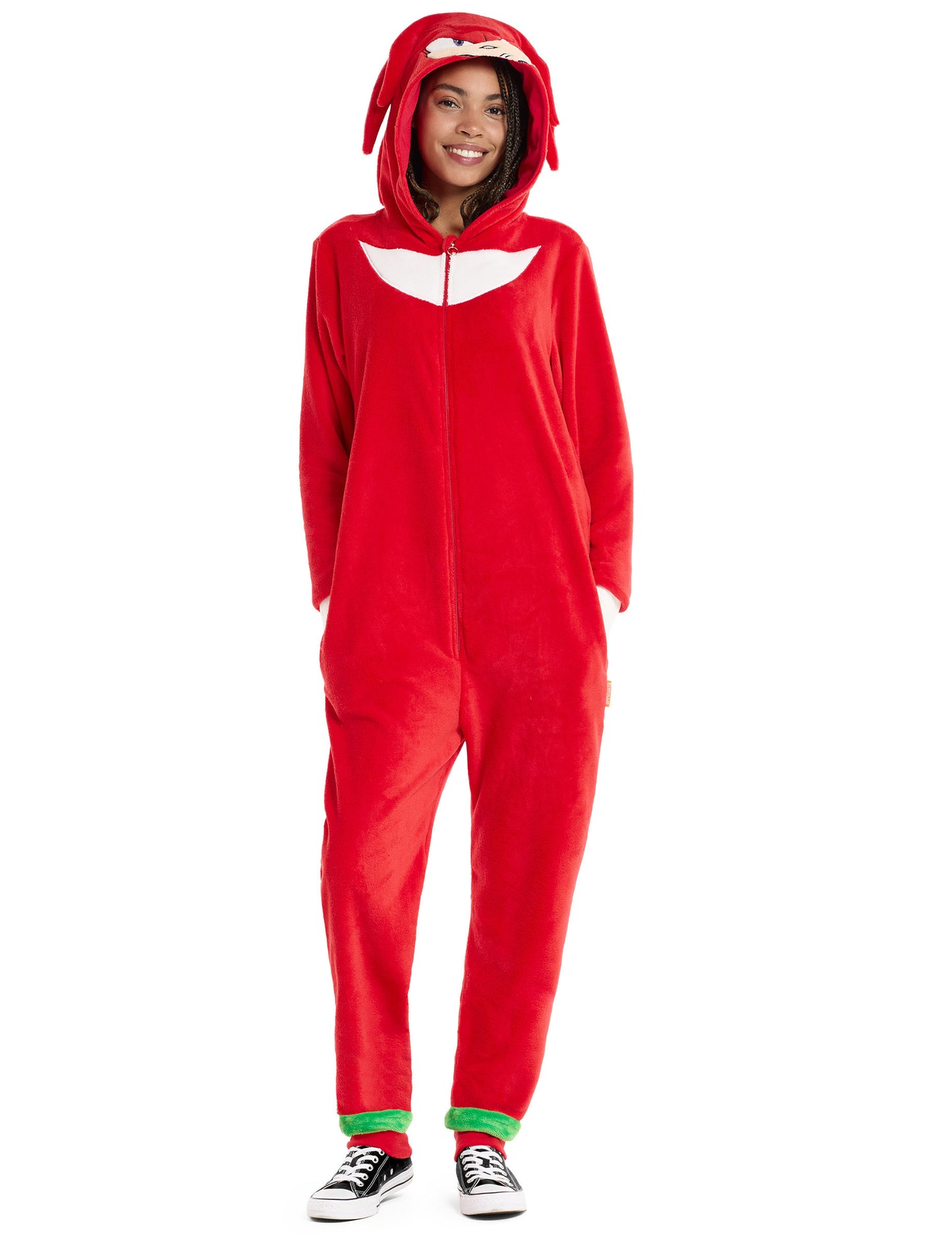 Felnőtt Knuckles Sonic™ jelmezoverál 