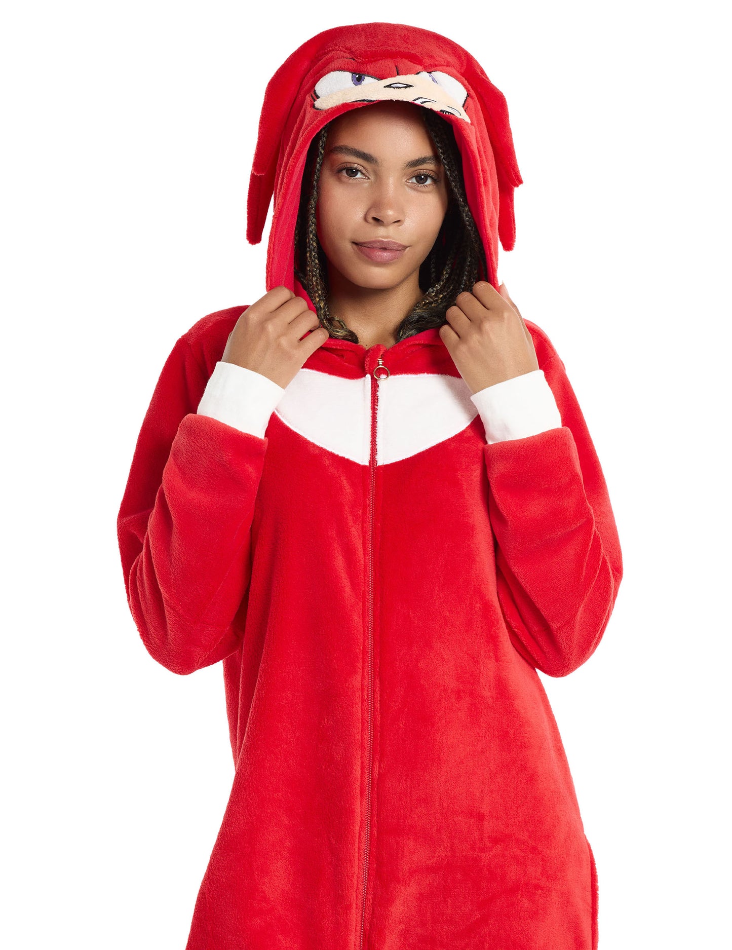 Felnőtt Knuckles Sonic™ jelmezoverál 