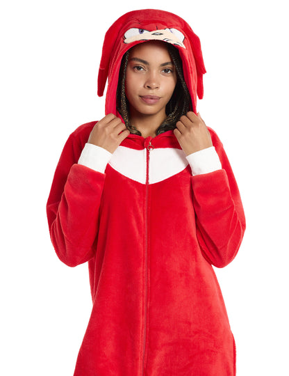 Felnőtt Knuckles Sonic™ jelmezoverál 