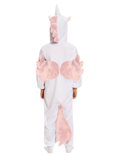 Fehér egyszarvú és rózsaszín kombináció