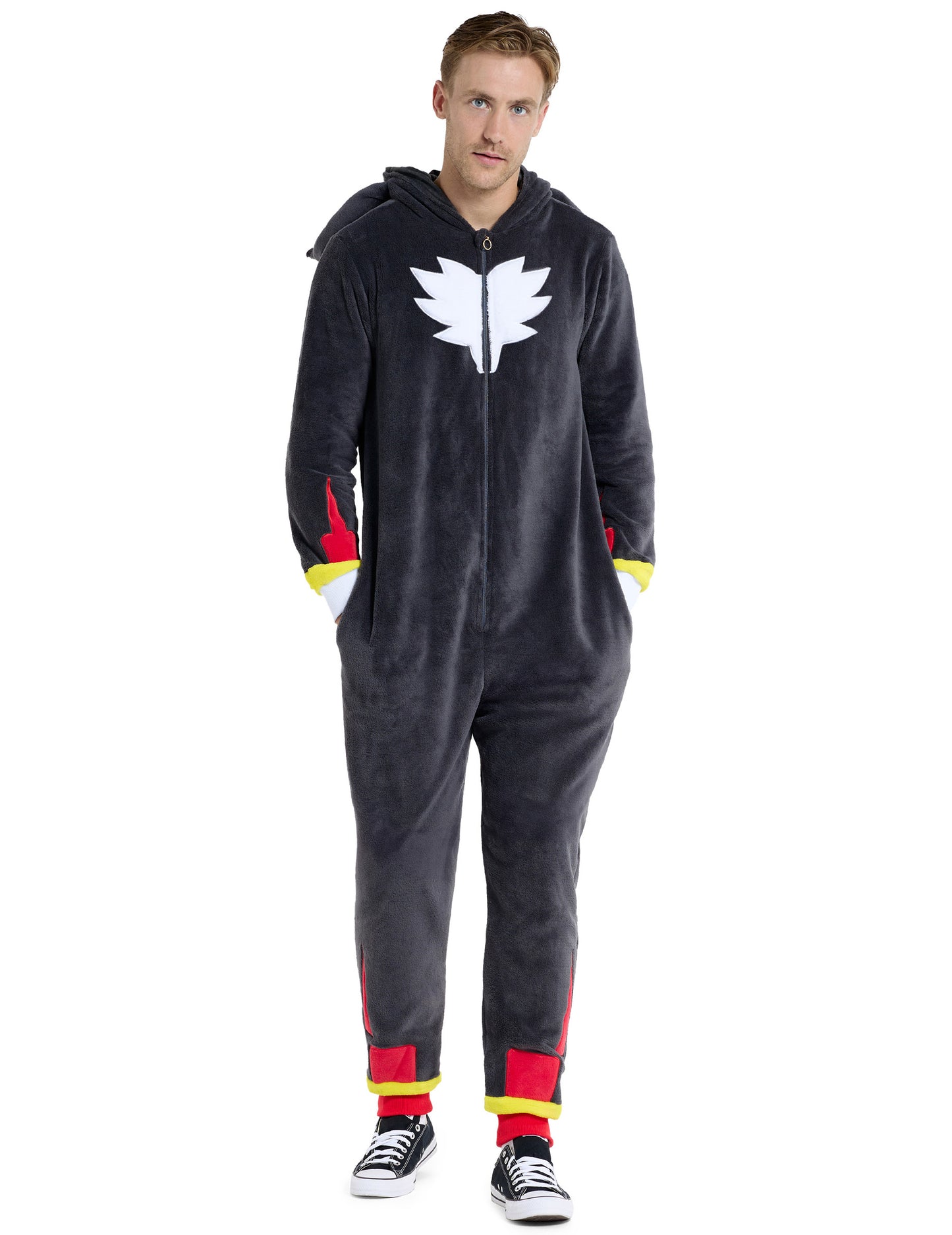 Felnőtt Shadow Sonic™ kezeslábas 