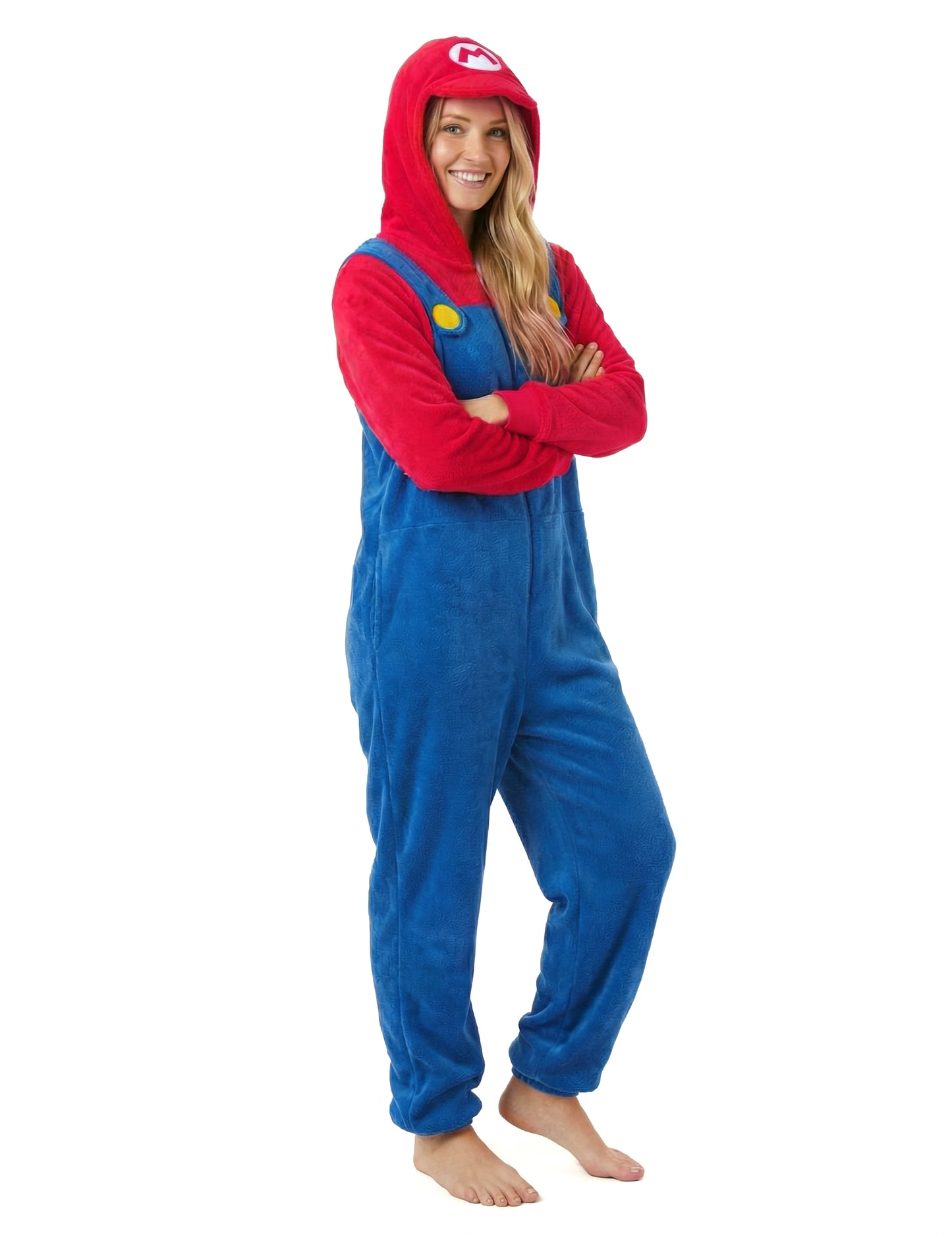 Felnőtt klasszikus Super Mario jelmezoverál 