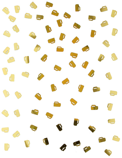 Détail des confettis chopes à bière
