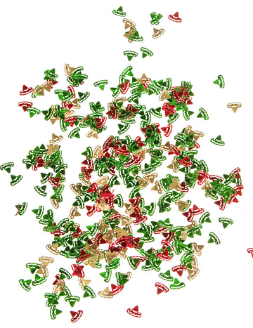 Sombrero asztali konfetti, 34 gramm, metál Mexikó