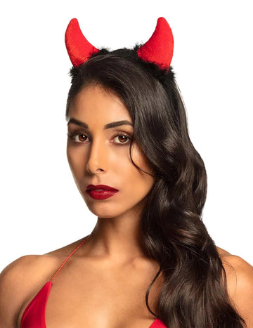 Vörös ördög szarv felnőtt fekete szőr tengelyével