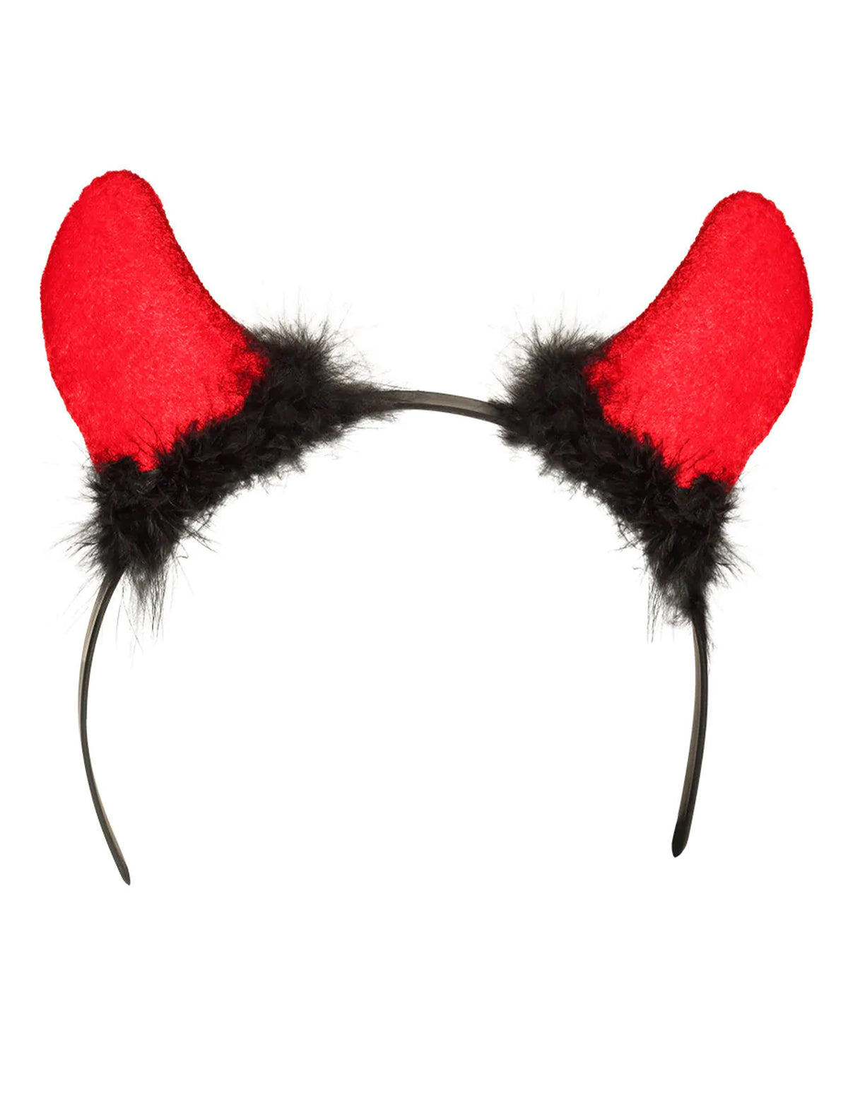 Vue de face des cornes de diable
