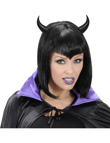 Halloween felnőtt fekete szarv