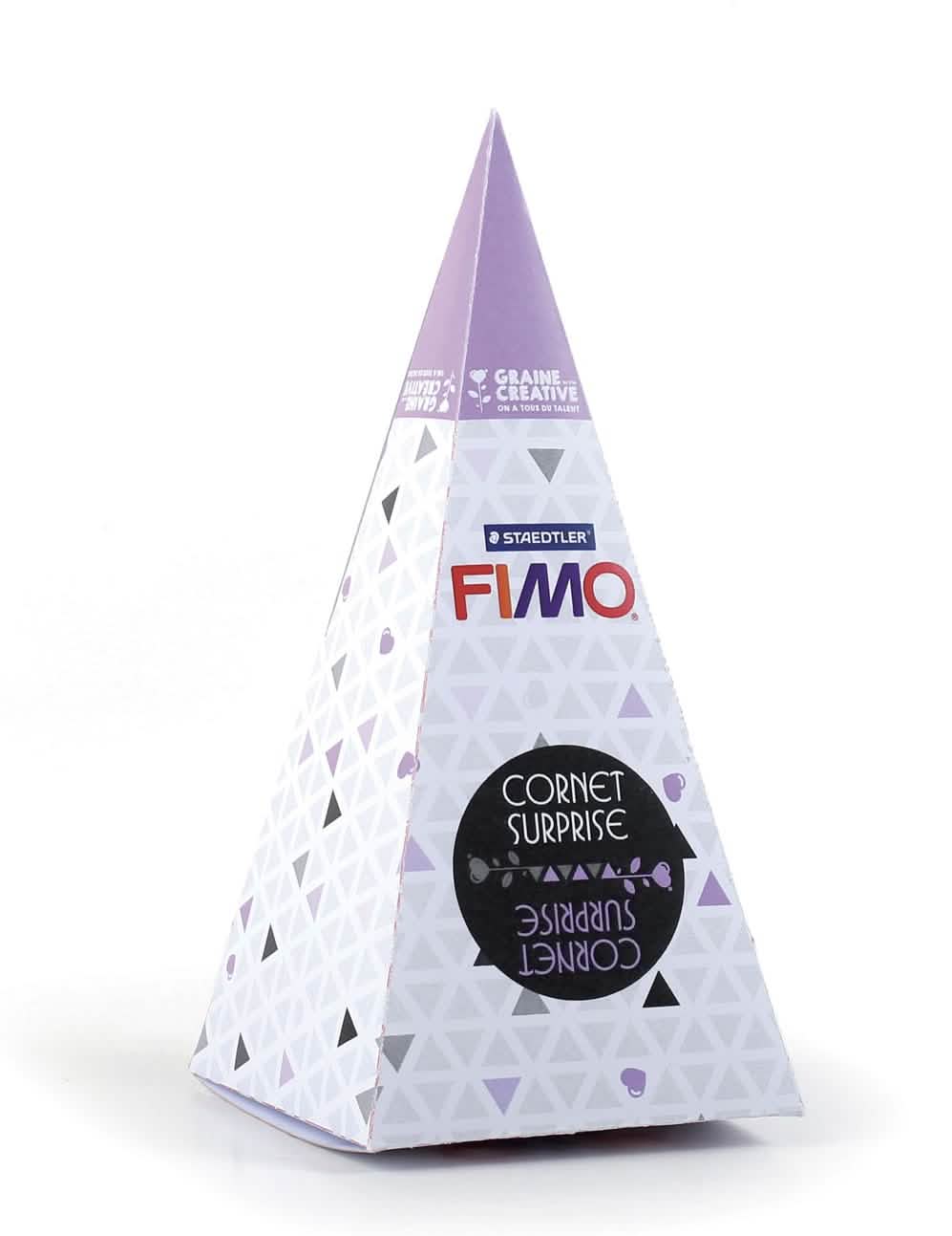 meglepetéses tölcséres formázókészlet fimo hold gyermek lila