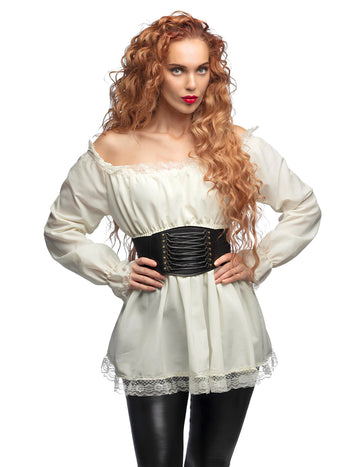 Felnőtt fekete fűző