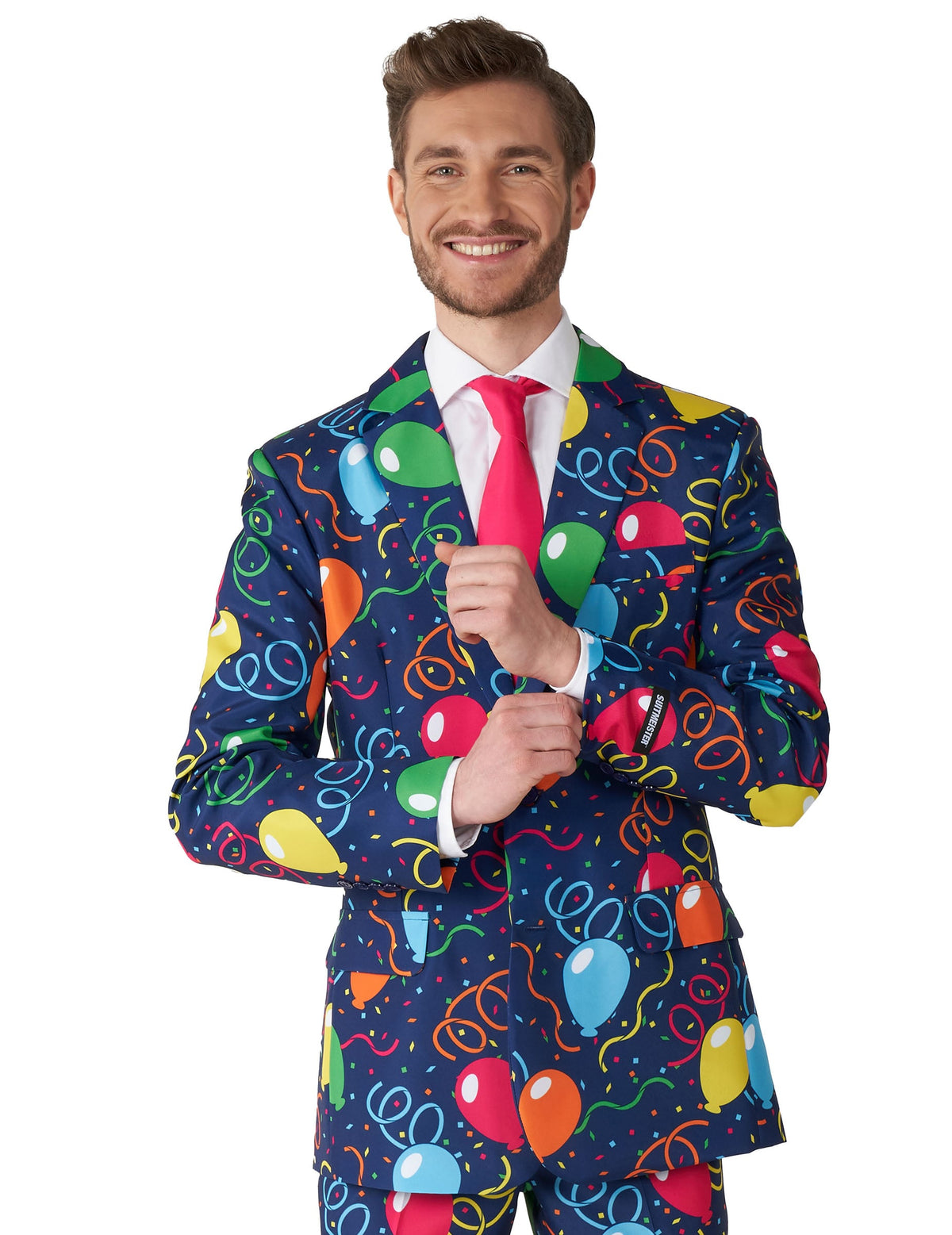 Mr. Balloons sötétkék férfi öltöny Suitmeister™
