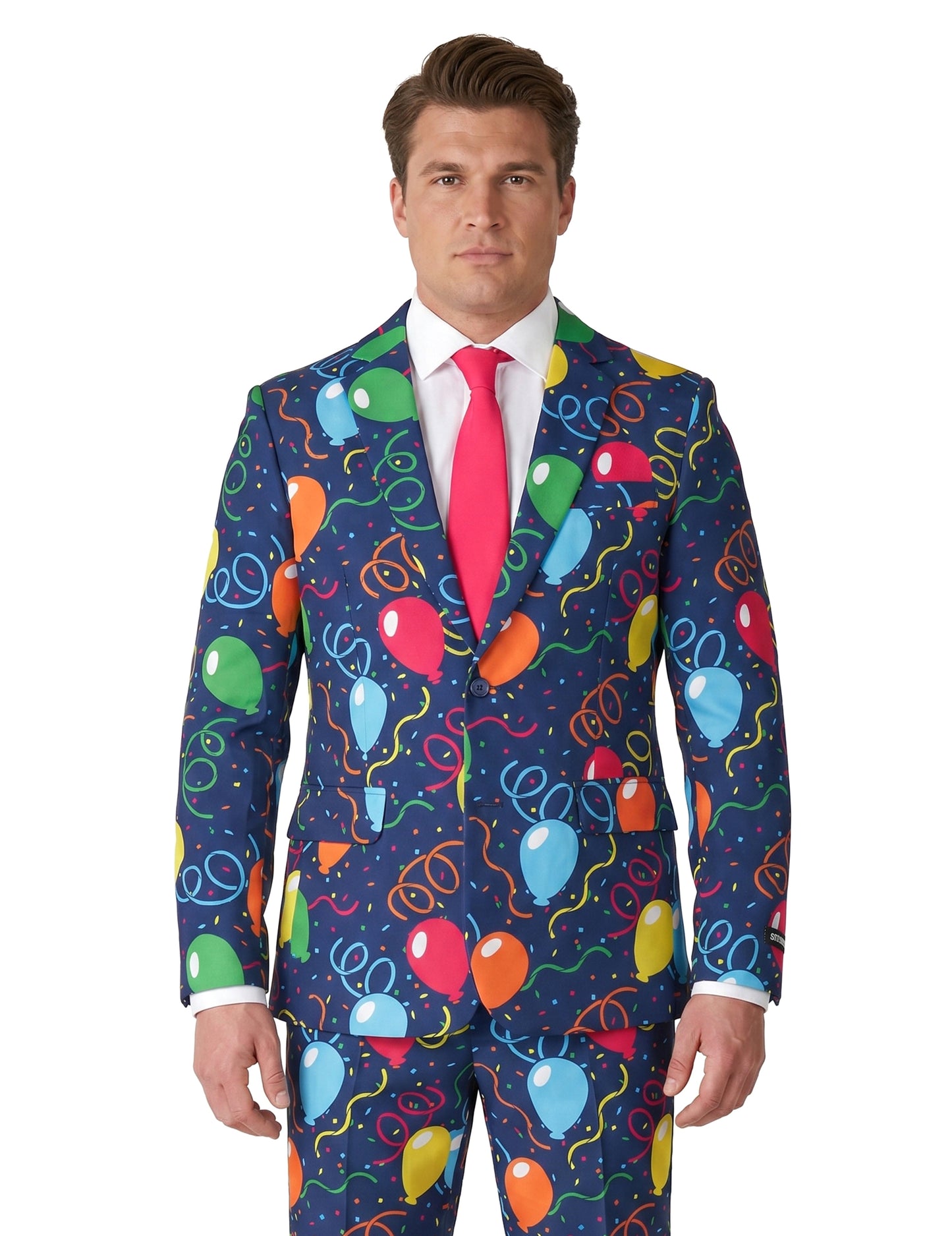 Mr. Balloons sötétkék férfi öltöny Suitmeister™