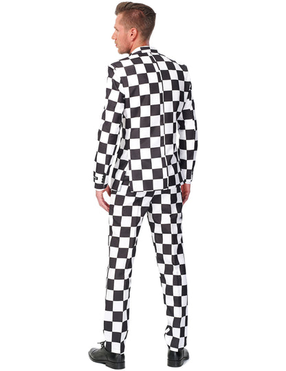 Mr. Black és White férfi jelmez Suitsmeister™ 