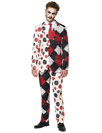 Férfi Vintage Mr. Bohóc Jelmez Suitmeister™