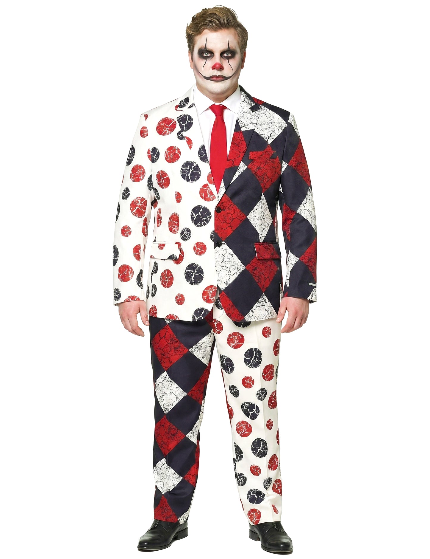 Férfi Vintage Mr. Bohóc Jelmez Suitmeister™