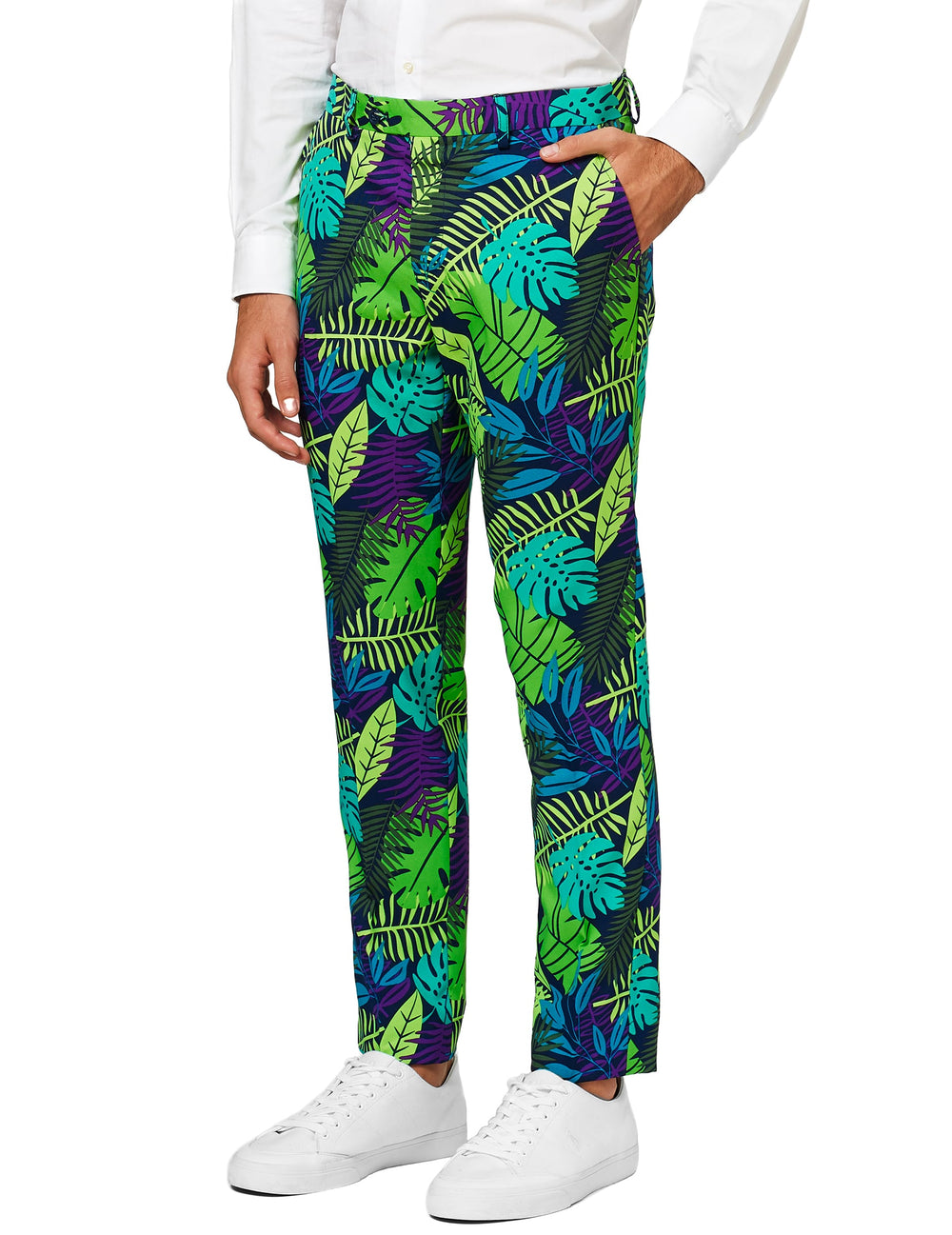 Vue du pantalon du costume Mr. Juicy jungle