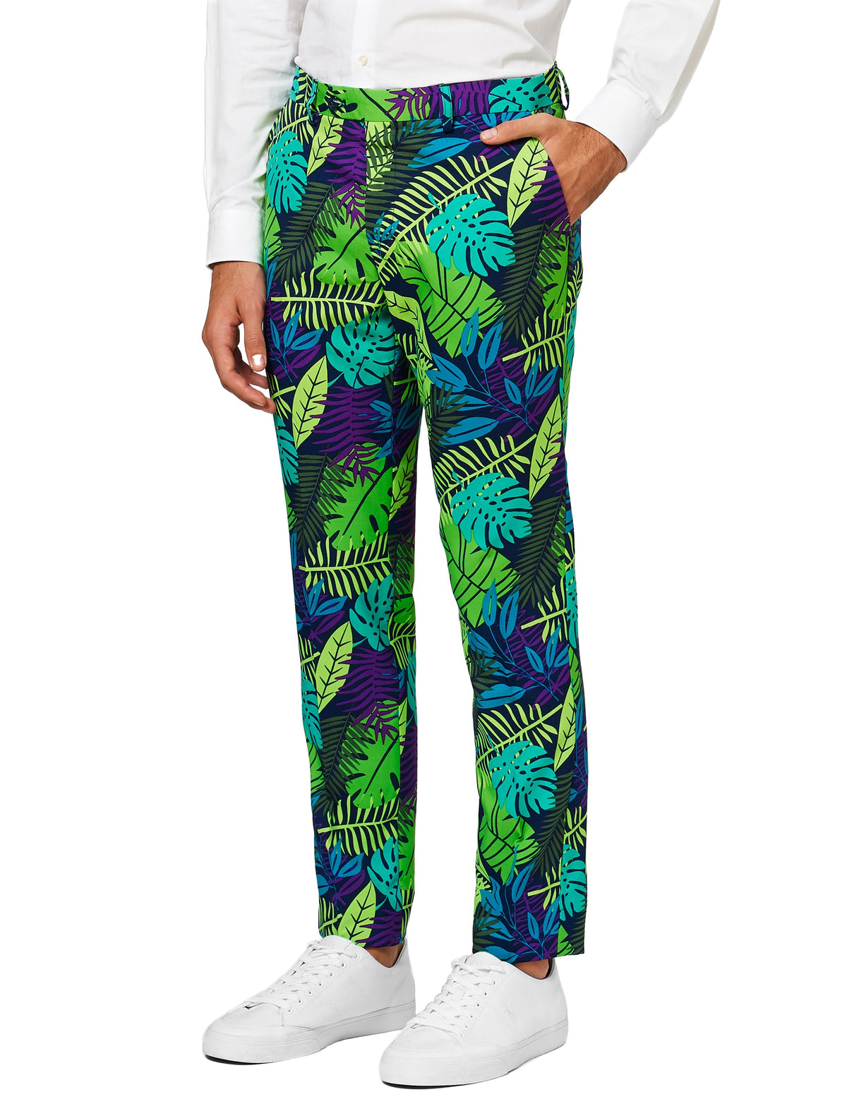 Vue du pantalon du costume Mr. Juicy jungle