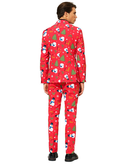 Mr. Snowman férfi jelmez Opposuits™ 