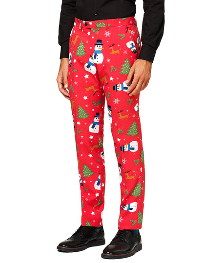 Mr. Snowman férfi jelmez Opposuits™ 