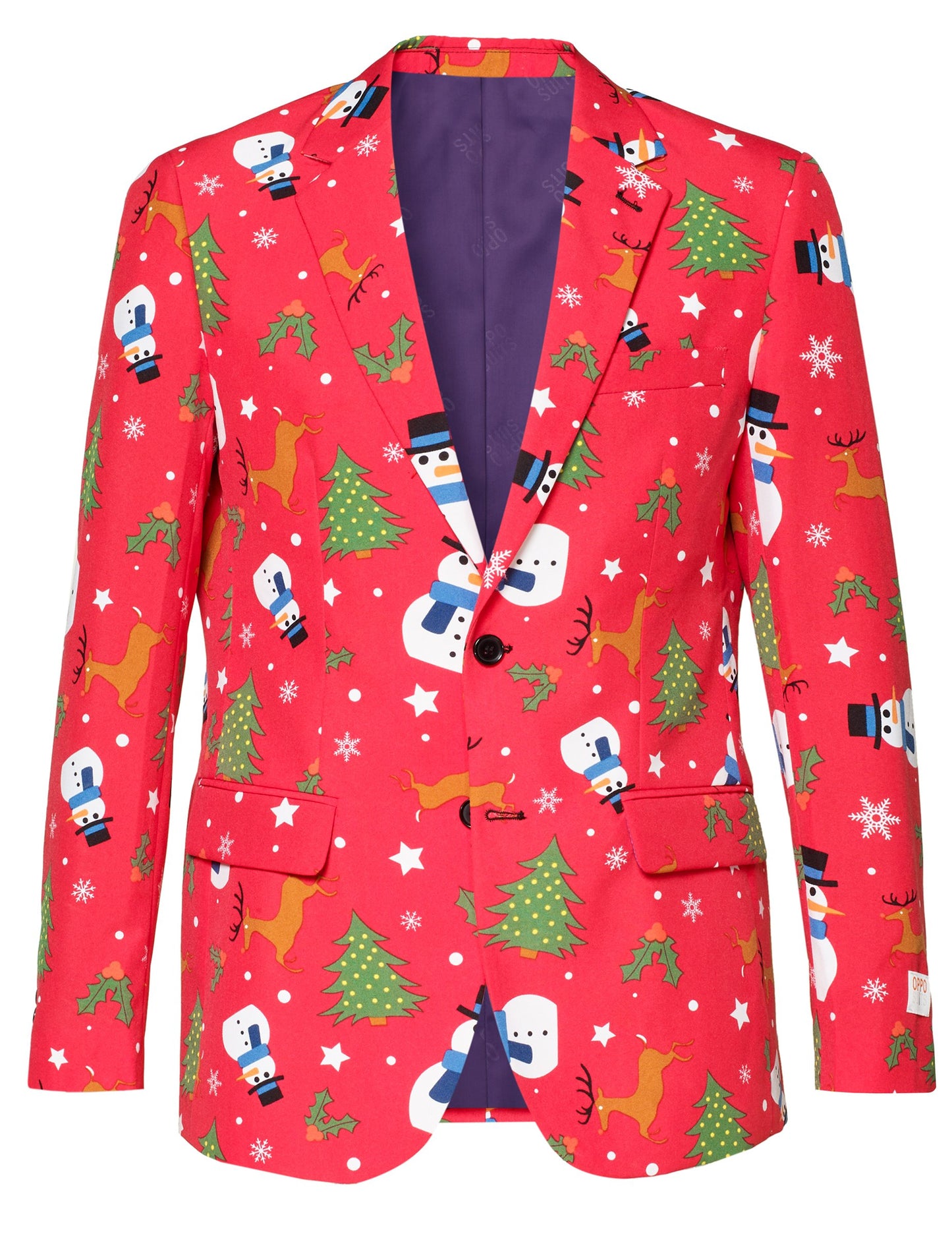 Mr. Snowman férfi jelmez Opposuits™ 