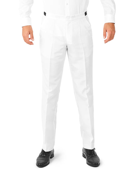 Férfi fehér Mr. Solid öltöny Suitmeister™