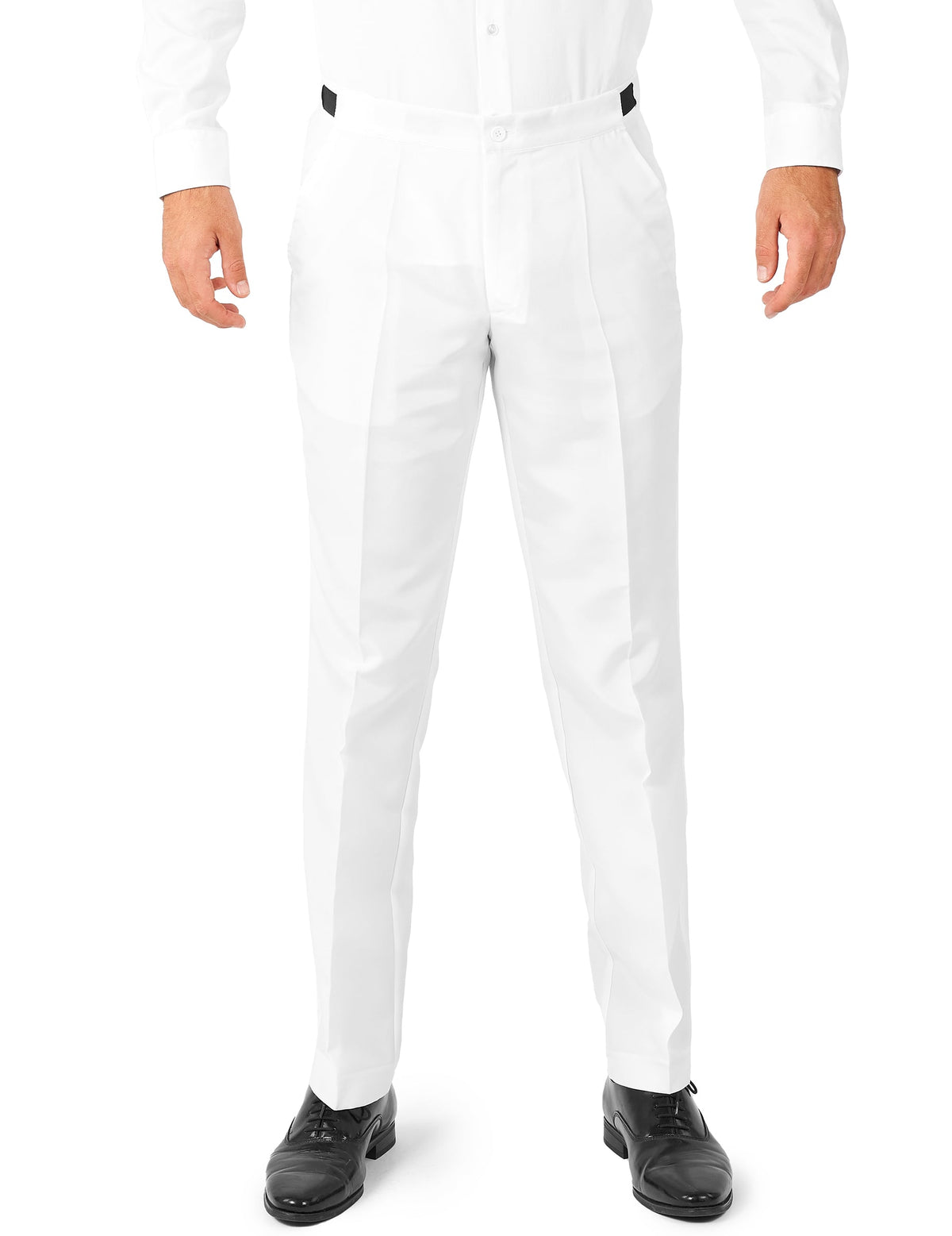 Férfi fehér Mr. Solid öltöny Suitmeister™