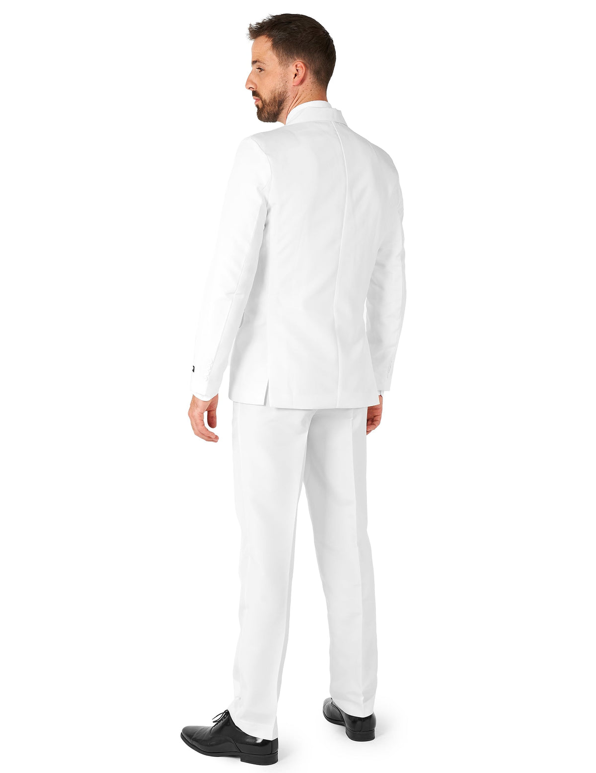 Férfi fehér Mr. Solid öltöny Suitmeister™