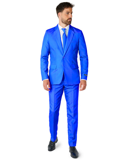 Suitmeister™ Férfi Kék Mr. Egyszínű Öltöny