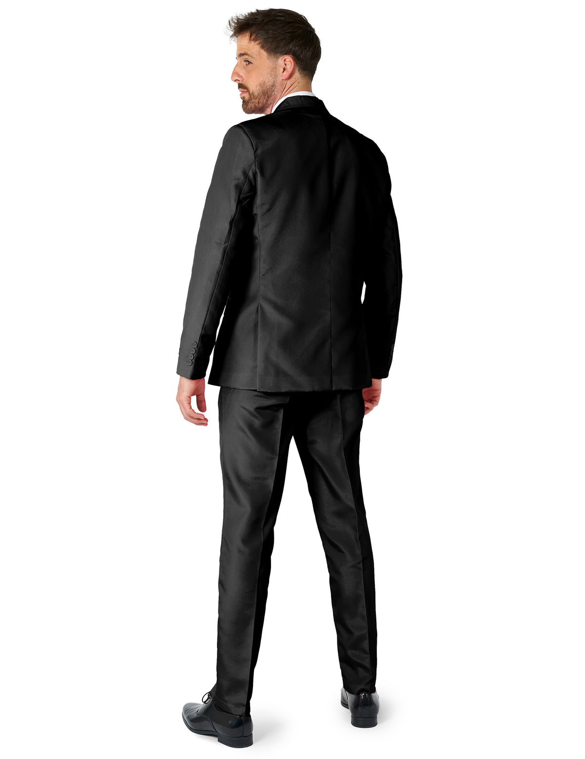 Suitmeister™ Férfi Fekete Mr. Egyszínű Öltöny