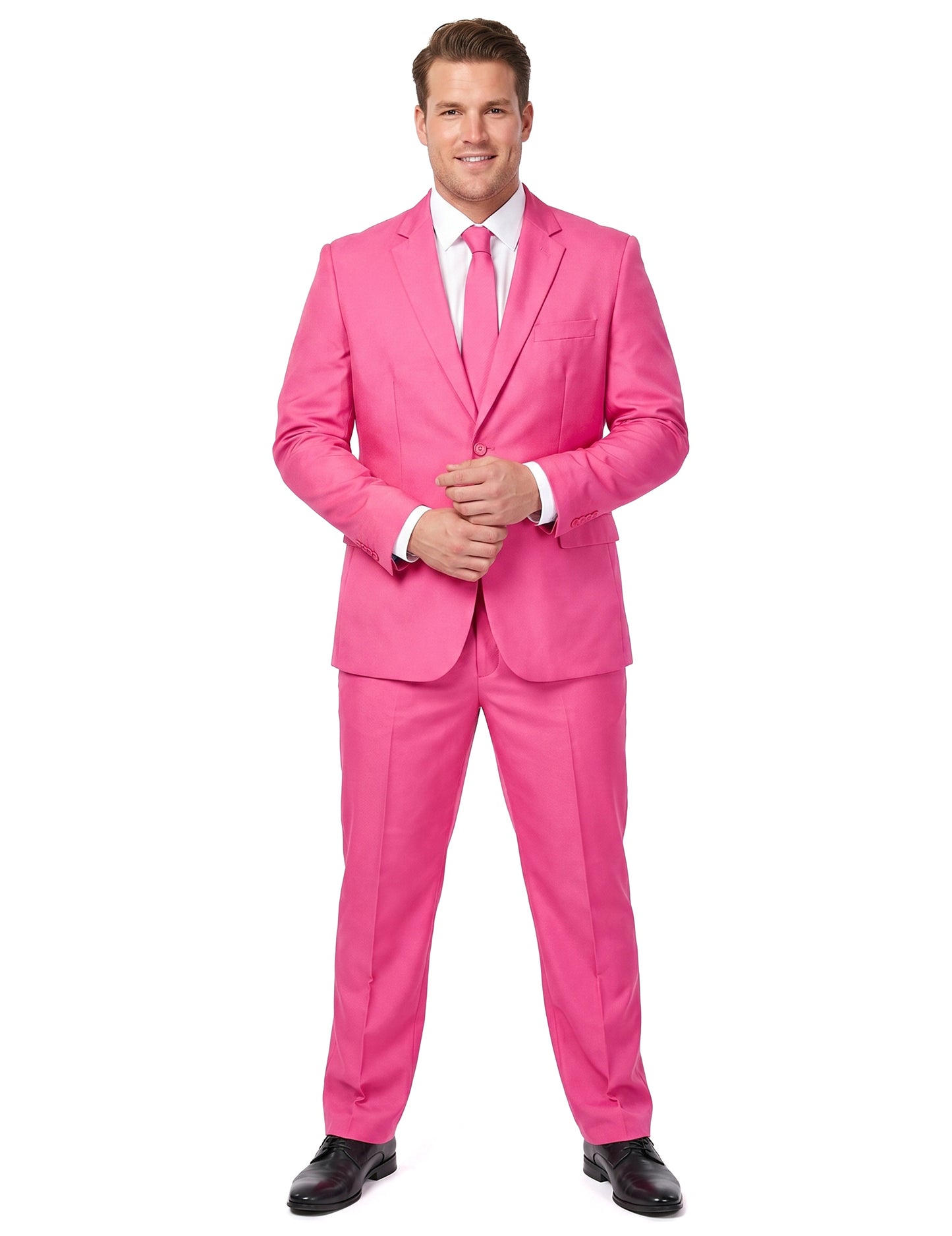 Costume Mr. Solid rose homme Suitmeister™