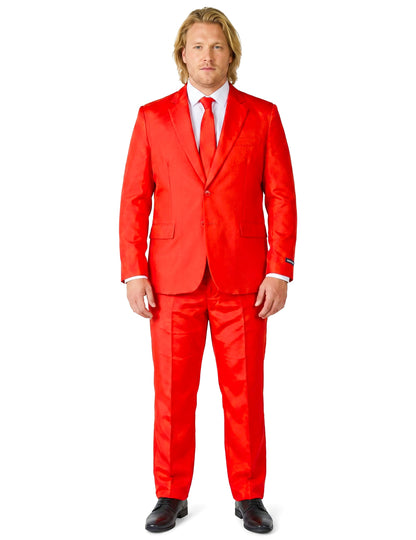 Costume Mr. Solid rouge homme Suitmeister™