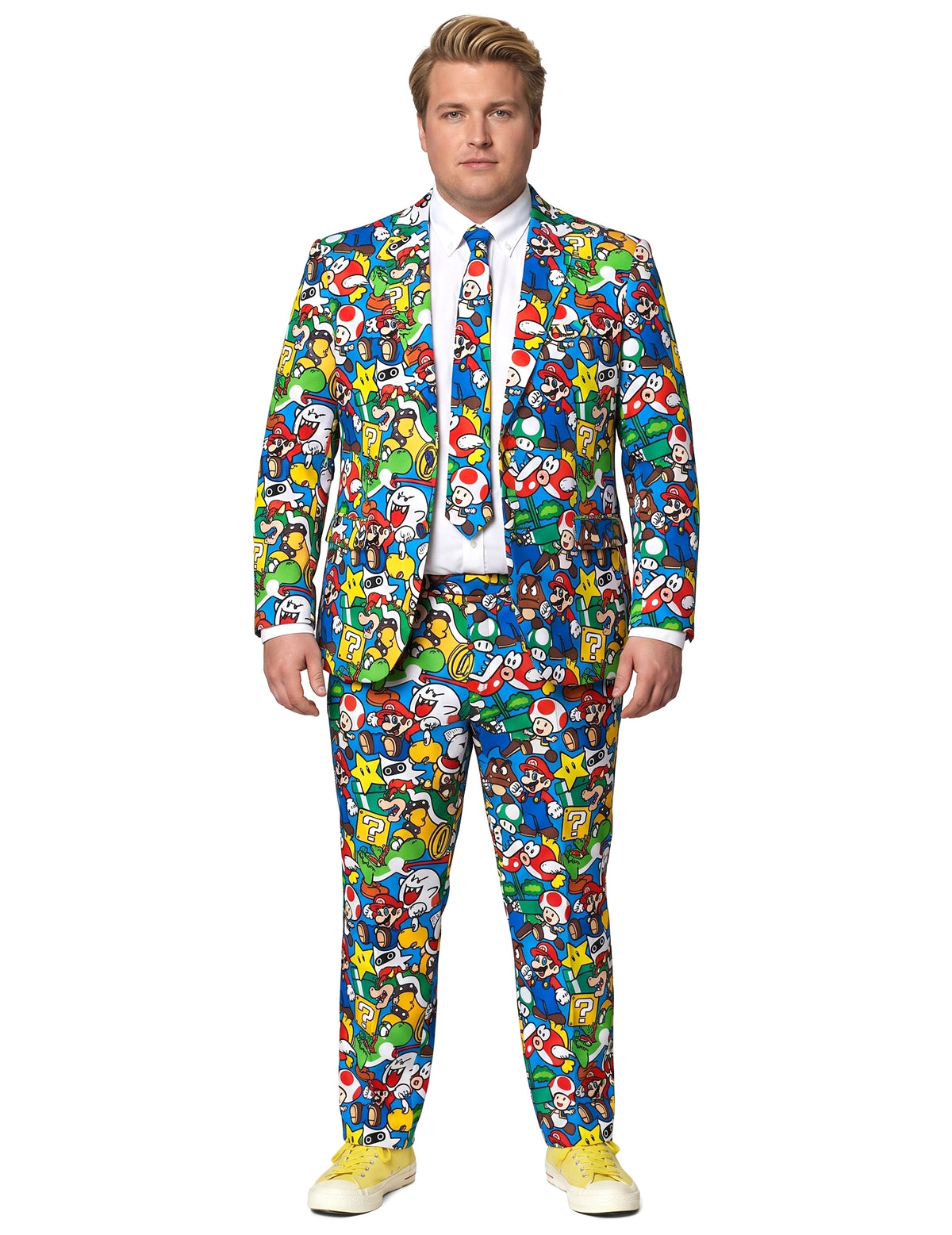 Mr. Super Mario™ felnőtt jelmez Opposuits™