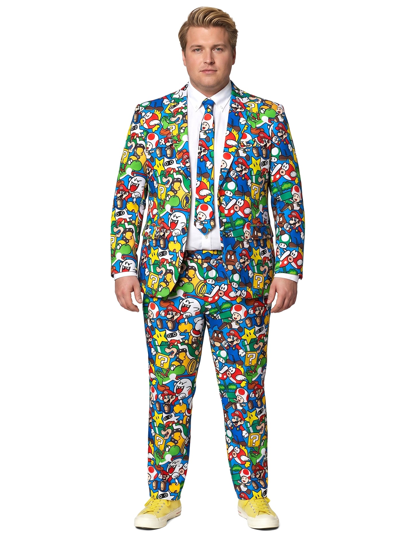 Mr. Super Mario™ felnőtt jelmez Opposuits™