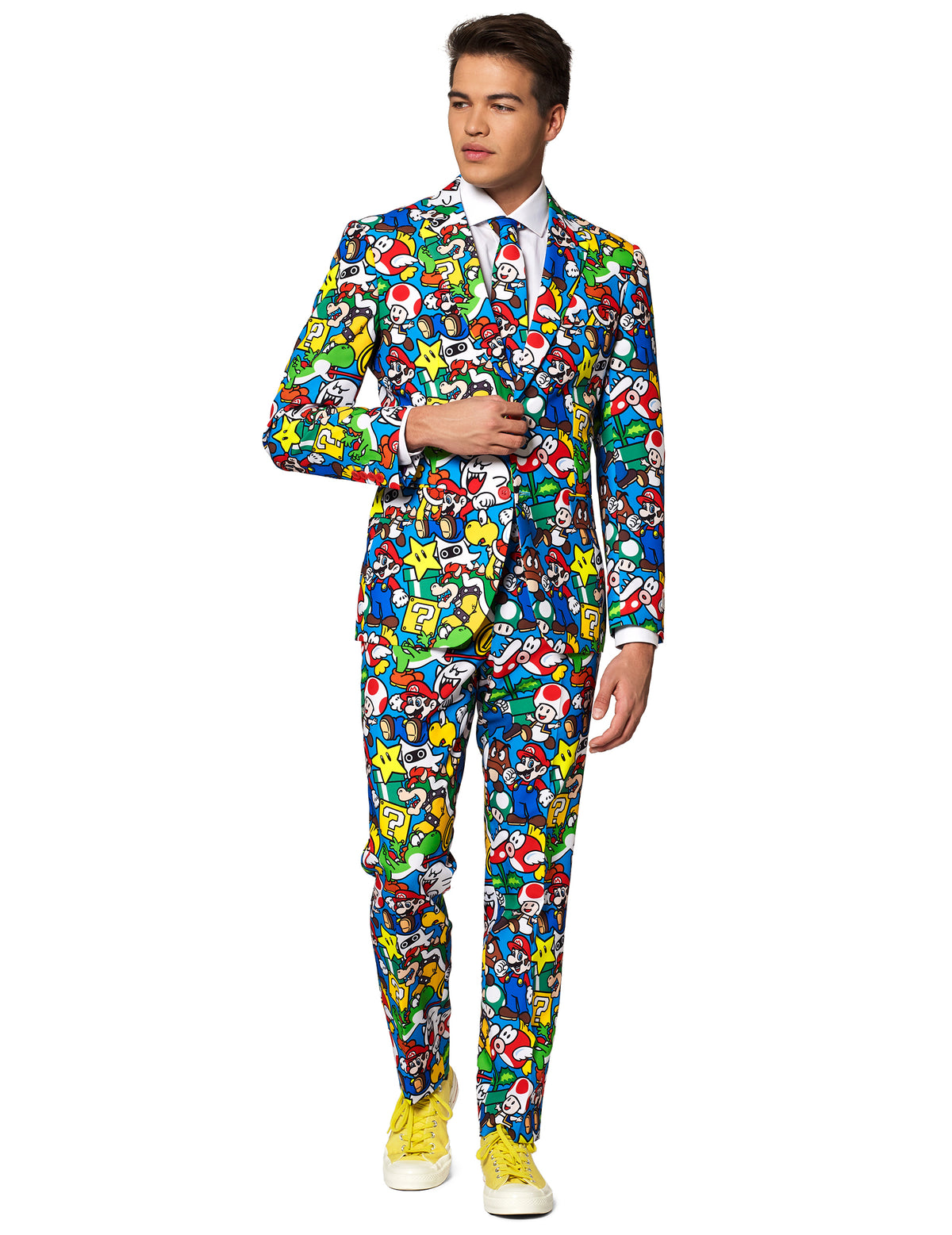 Mr. Super Mario™ felnőtt jelmez Opposuits™