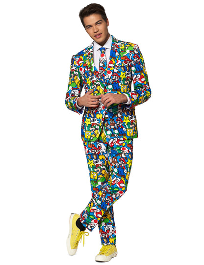 Mr. Super Mario™ felnőtt jelmez Opposuits™