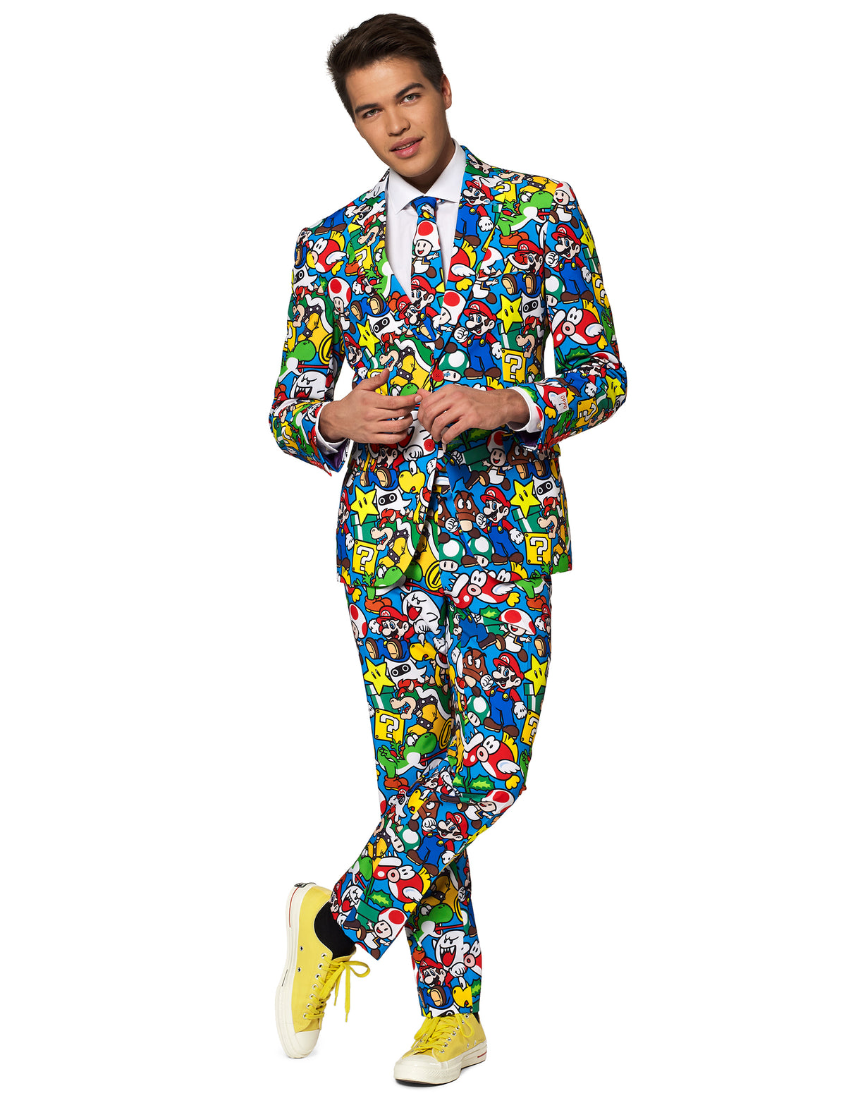 Mr. Super Mario™ felnőtt jelmez Opposuits™