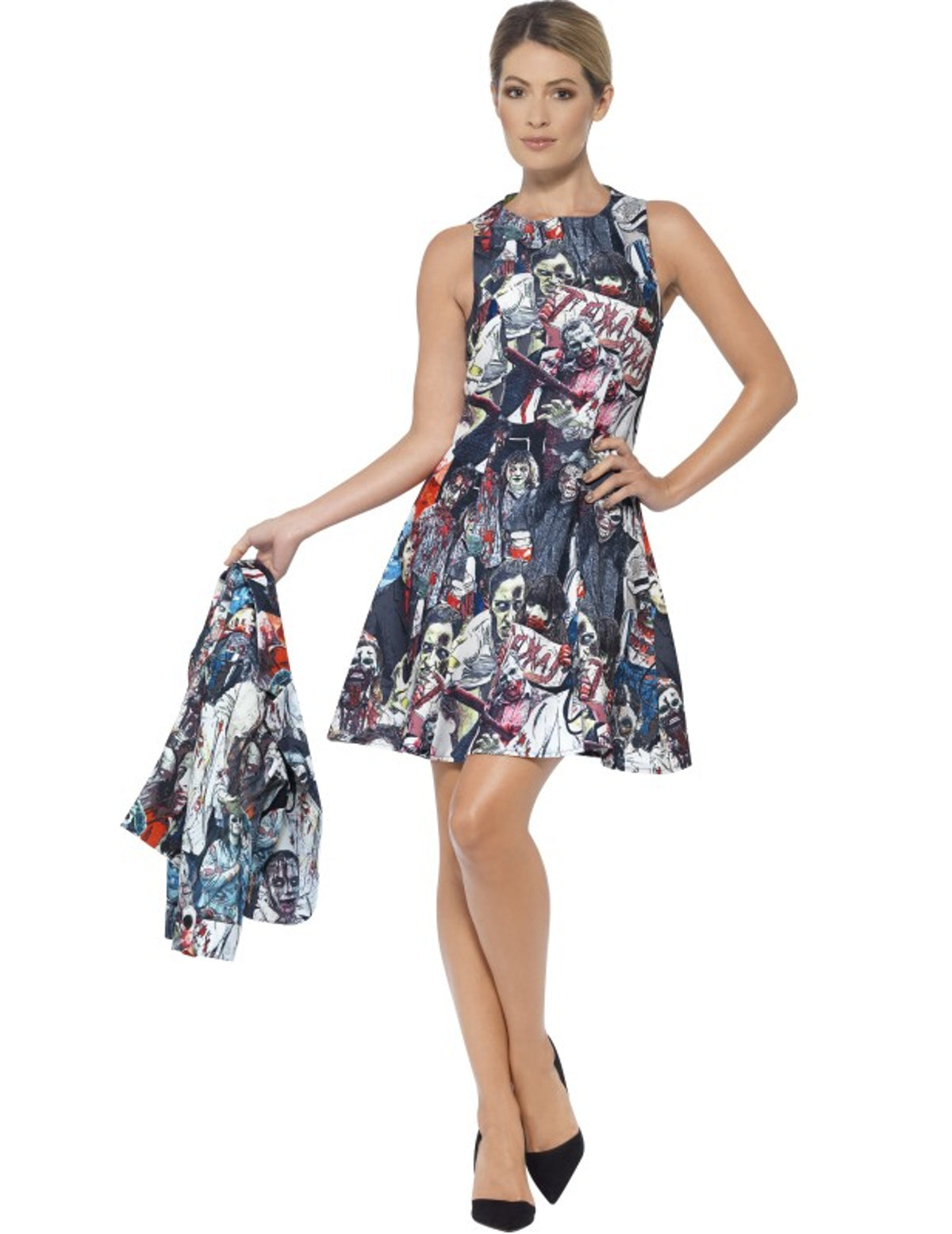 Veste assortie du costume Mrs. Zombie pour femme