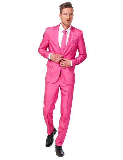 Costume Mr. Solid rose homme Suitmeister™