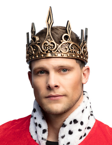 Állítható középkori király korona