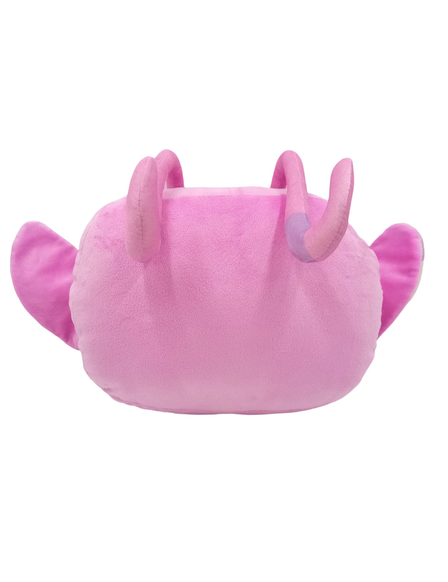 Vue de dos du coussin cocooning Angel Lilo & Stitch