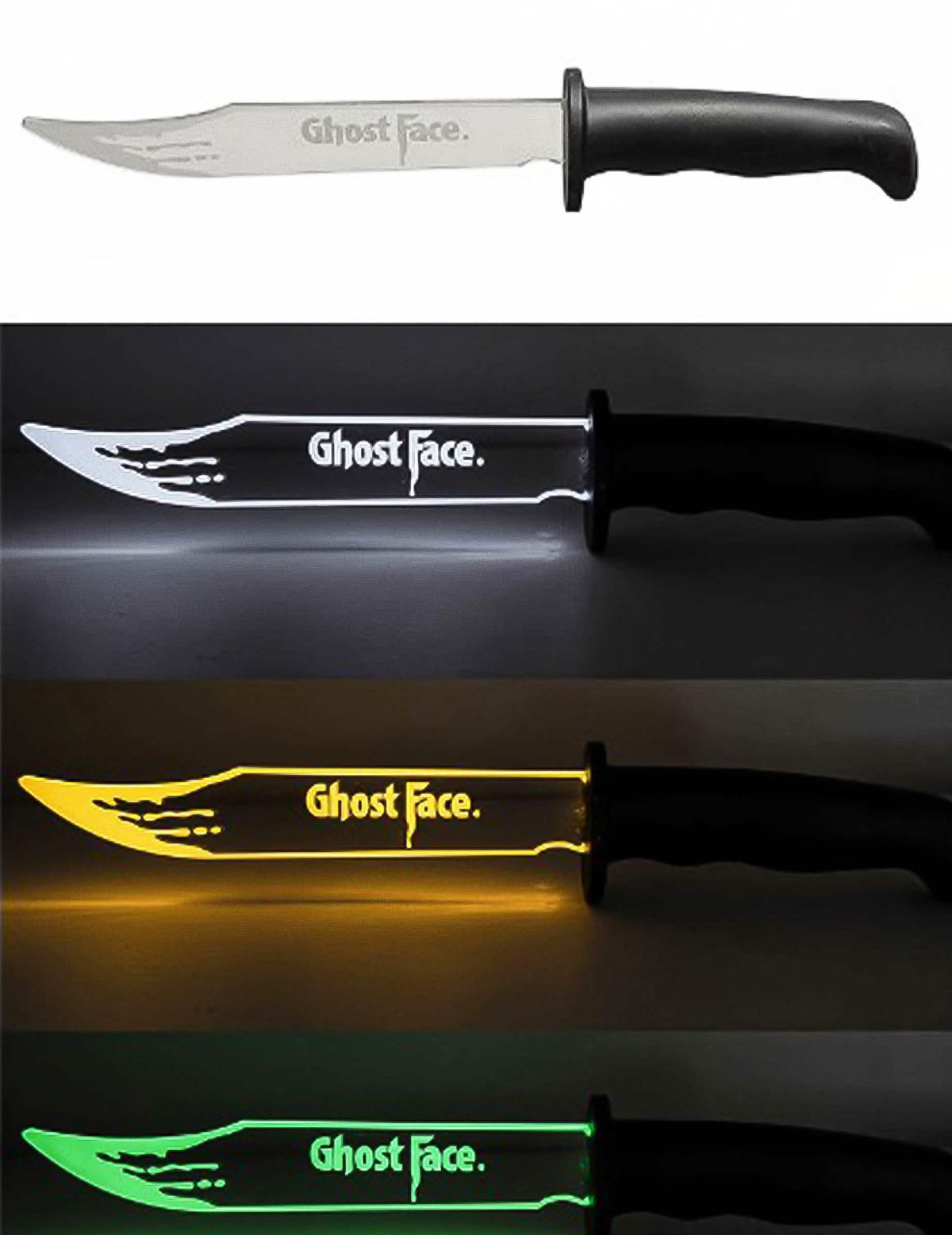 LED világító kés Scream™