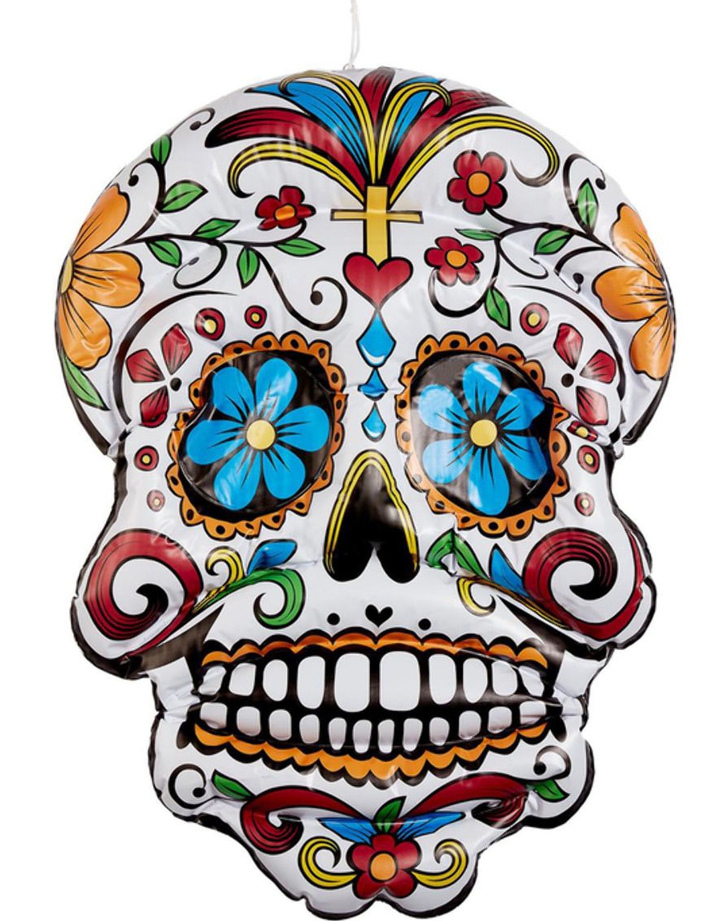 Los muertos felfújható los koponya 100 cm