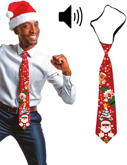Zenei karácsonyi nyakkendő