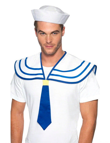 Felnőtt tengerész nyakkendője és gallérja