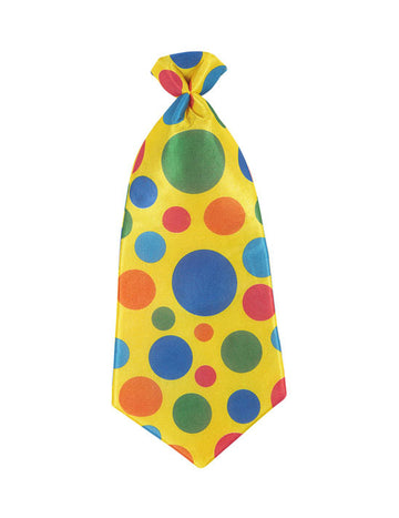 Felnőtt bohóc pöttyös nyakkendő