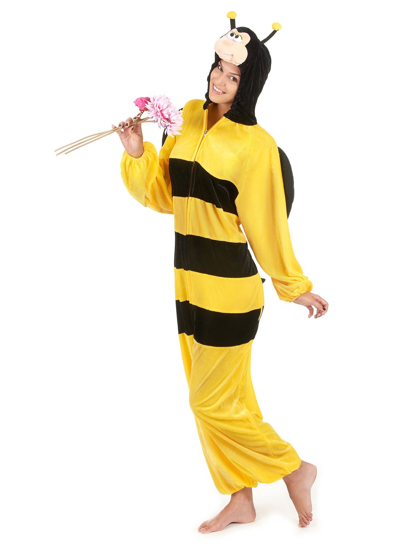 Felnőtt méhecske jelmez szárnyakkal 