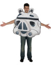 Déguisement Angry birds Stormtrooper™ pour adulte blanc et gris