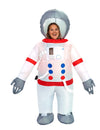 Étapes d'installation du système de gonflage du déguisement astronaute gonflable