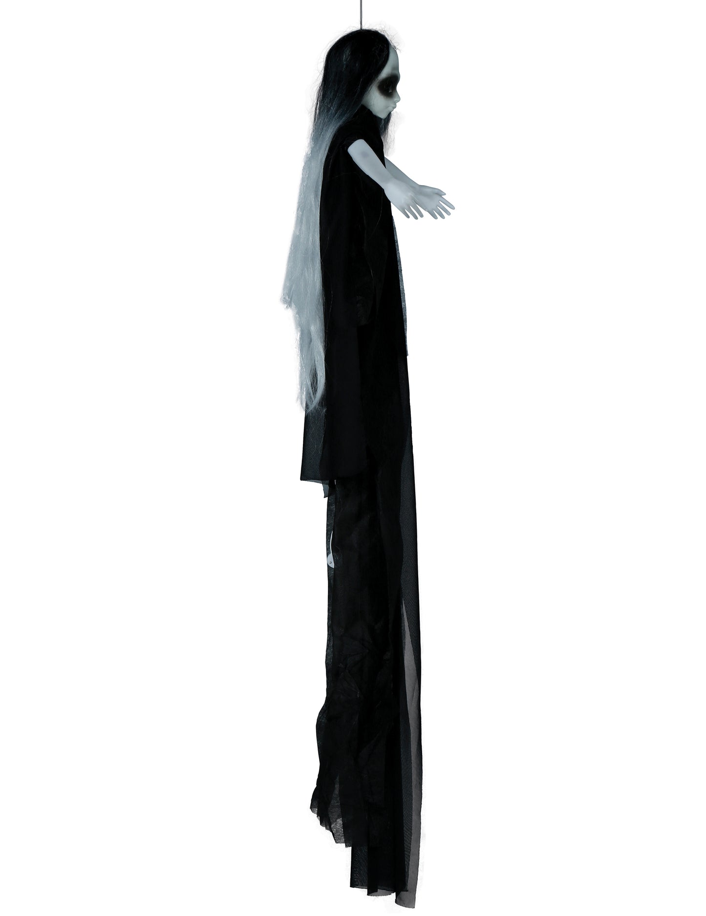 Dekoráció, hogy fényes és hangos félelmetes baba 130 cm -re lógjon